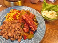 Beer Brats, Onions, Peppers, Freezer Pinto's.jpg
