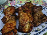 Grilled chicken thighs.JPG