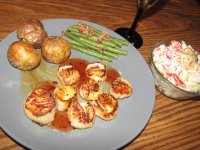 Scallops, Seared, .jpg