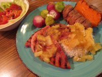 Ham Steak, Grilled, Pineapple Sauce.jpg