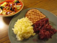 Tavern Ham, Pineapple Rice, Red Cabbage.jpg