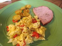 Ham, Pepper & Egg Scramble, Fried Babies.jpg