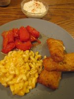 Fish fillets, Cheddar Mac, Stewed Plum Tomatoes, Creamy Slaw.jpg