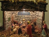 Gerry's Christmas creche.JPG